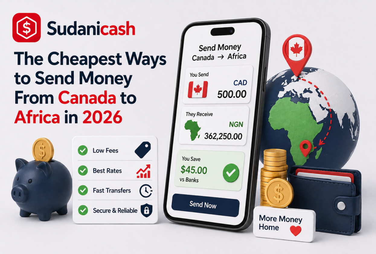 The Cheapest Ways to Send Money From the Canada to Africa in 2026
